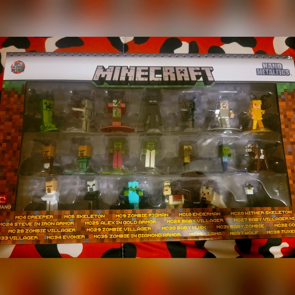 Minecraft Nano Metalfigs